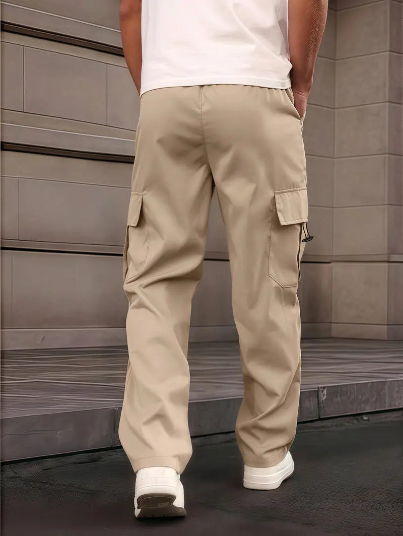 Mens Cargo Pants For All-Season Daily Wear | Straight-L, fabric detail