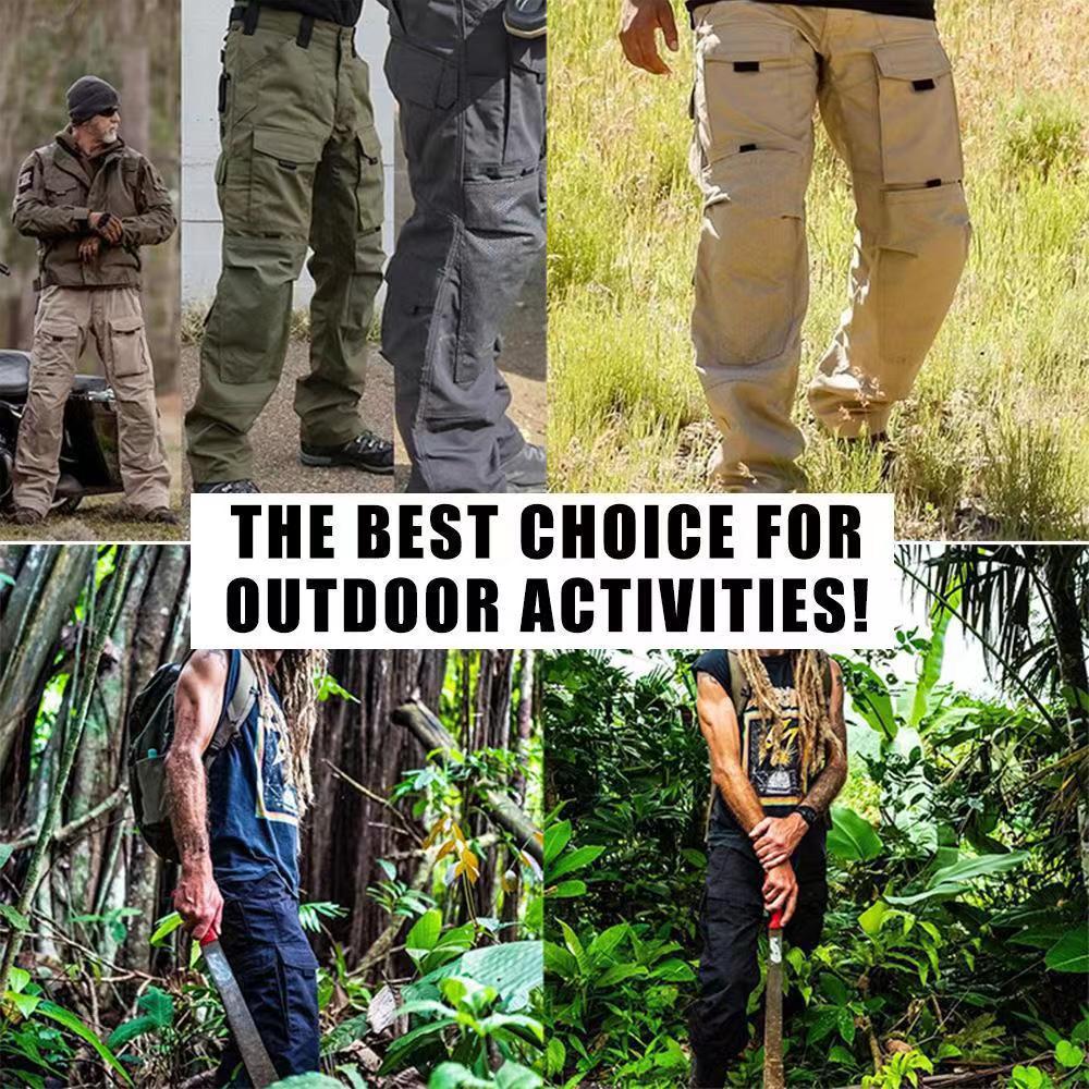 Raider Tactical Cargo Pants — Big Pockets (Green)