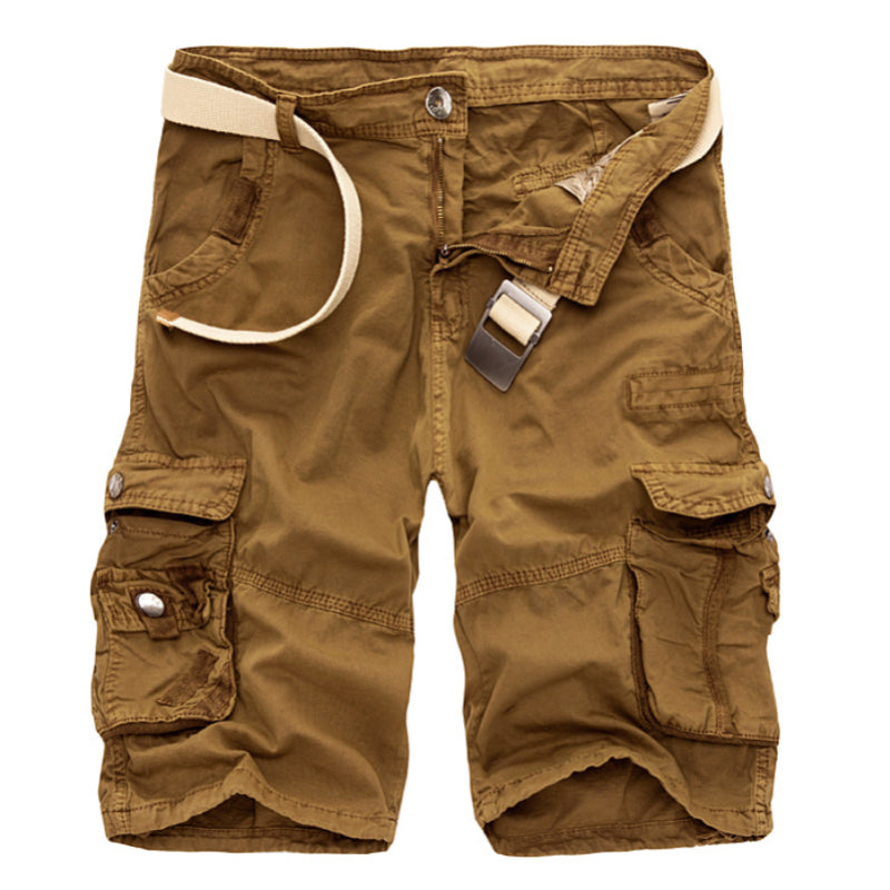 Men's Outdoor Summer Daily Overalls Beach Shorts, full-length view