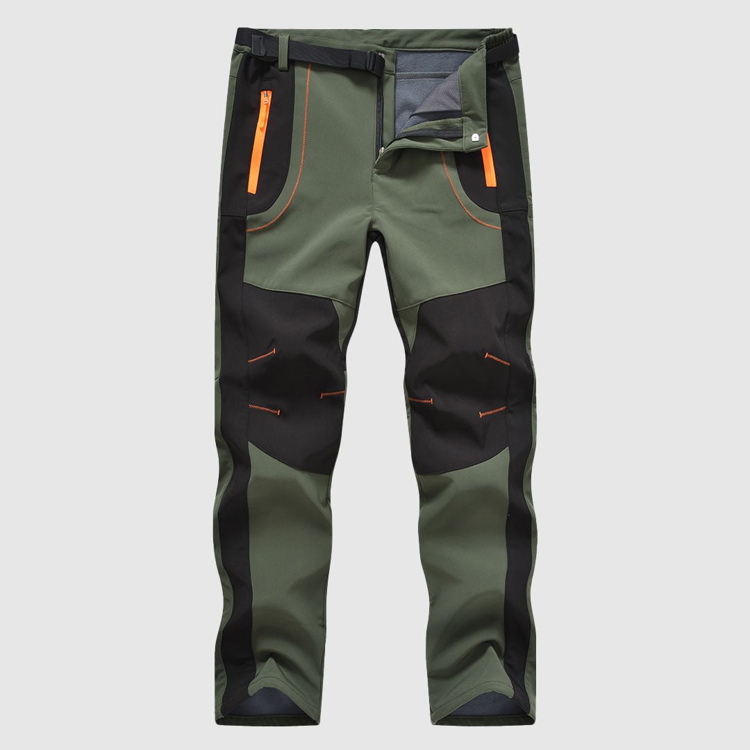 Men's Water-Resistant Fleece-Lined Snow Ski Pants, side view