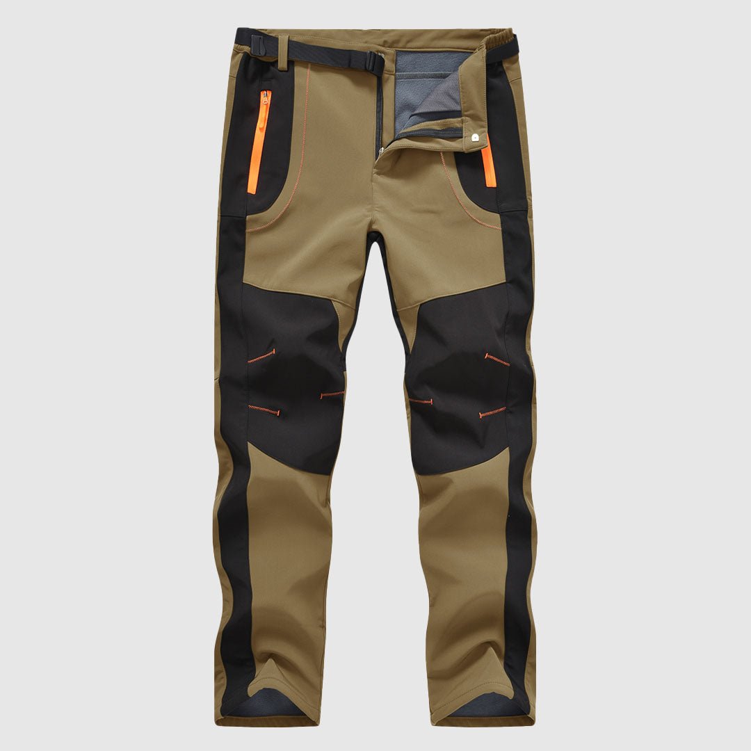 Men's Water-Resistant Fleece-Lined Snow Ski Pants, color options