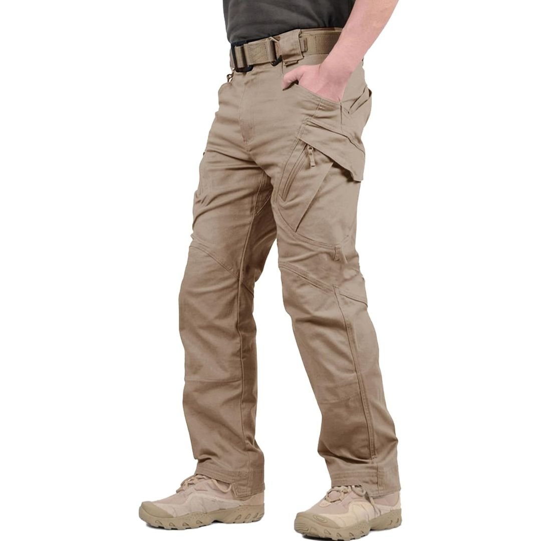 Men's Lightweight Stretch Tactical Cargo Pants, back view