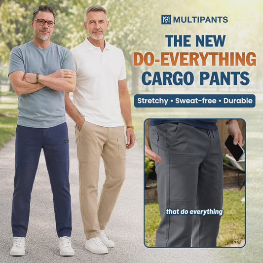 MultiPants - Ultra Stretch Lightweight Breathable Cargo Pants
