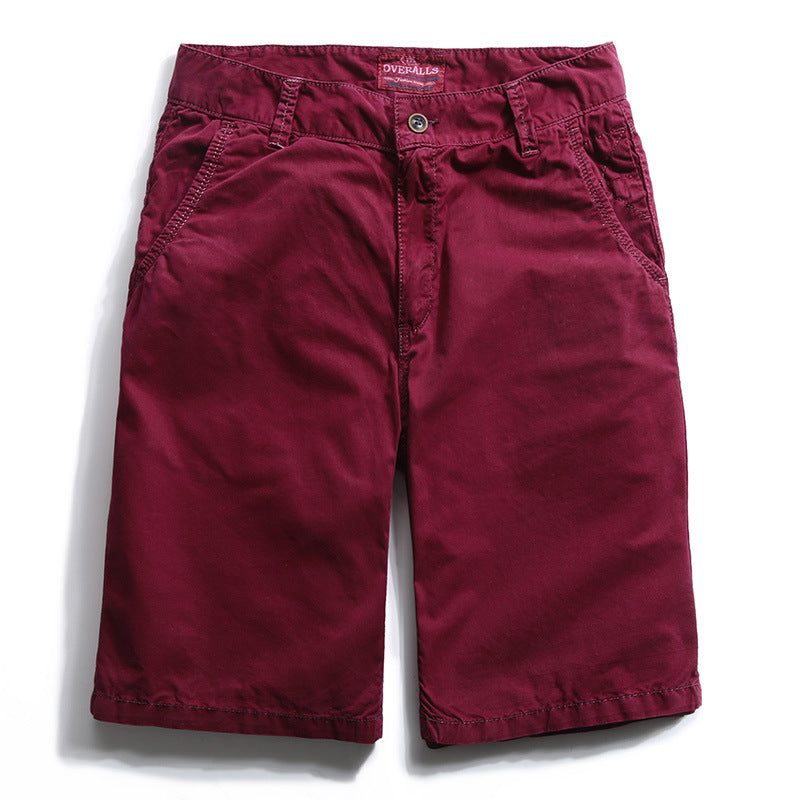 Men's Casual Loose Outdoor Multi-Pocket Shorts, front view