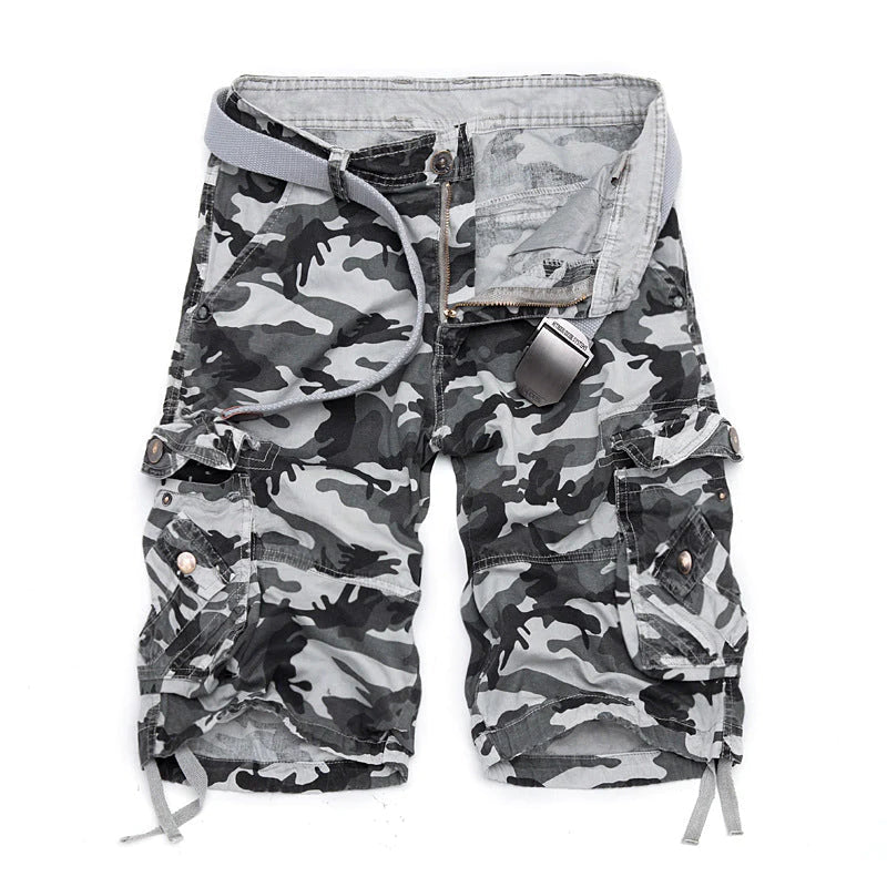 Vortrail Outdoor Camo Cargo Shorts